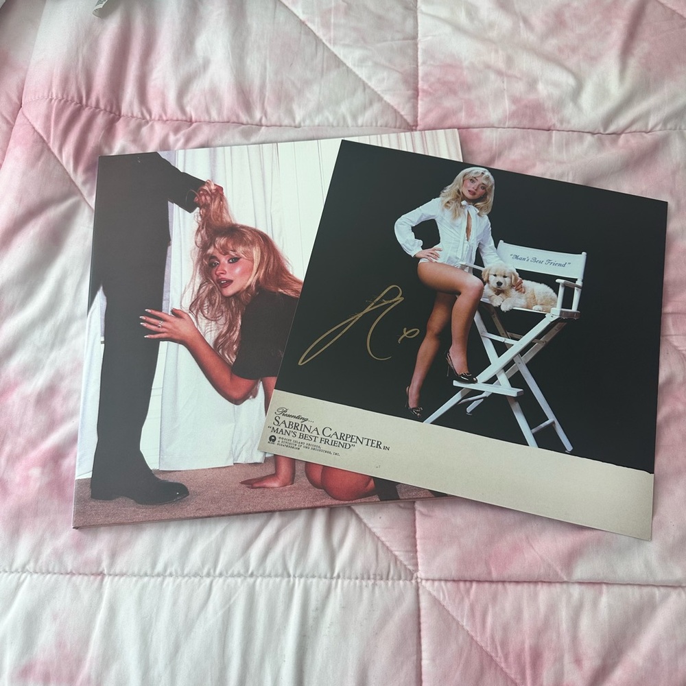 Sabrina Carpenter Vinyl Signed Record